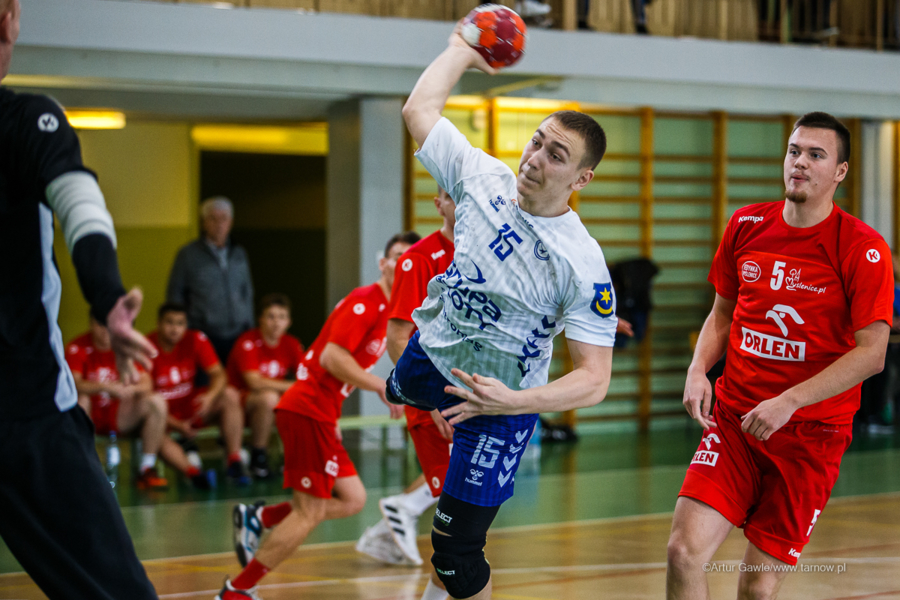 Mecz drugiej ligi piłki ręcznej mężczyzn: Grupa Azoty Unia II Tarnów - SUMKS Jedynka Myślenice